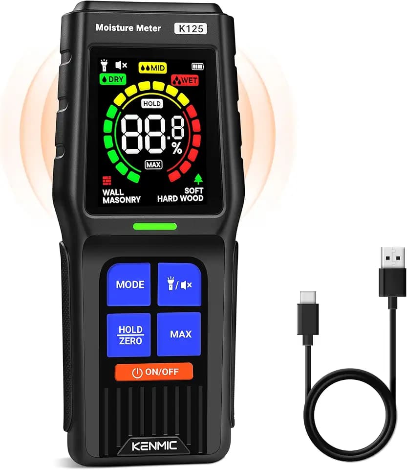 Pinless Moisture Meter for Drywall and Wood
