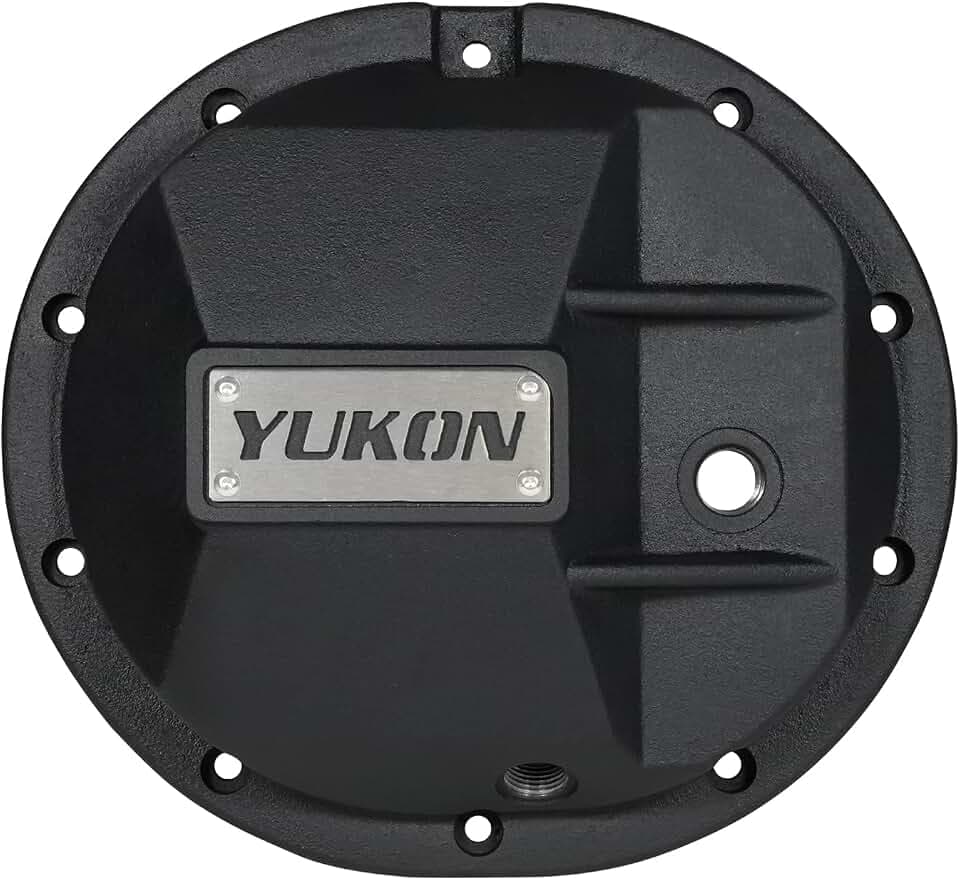 Yukon Gear and Axle Hardcore Rear Diff Cover Compatible with CHRY 8.25" Differentials YHCC-C8.25