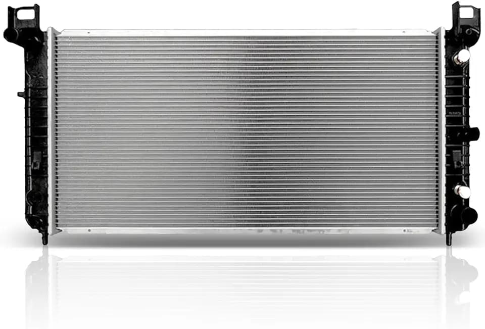 SCITOO Automotive Radiator compatible with Cadillac Chevrolet GMC Hummer