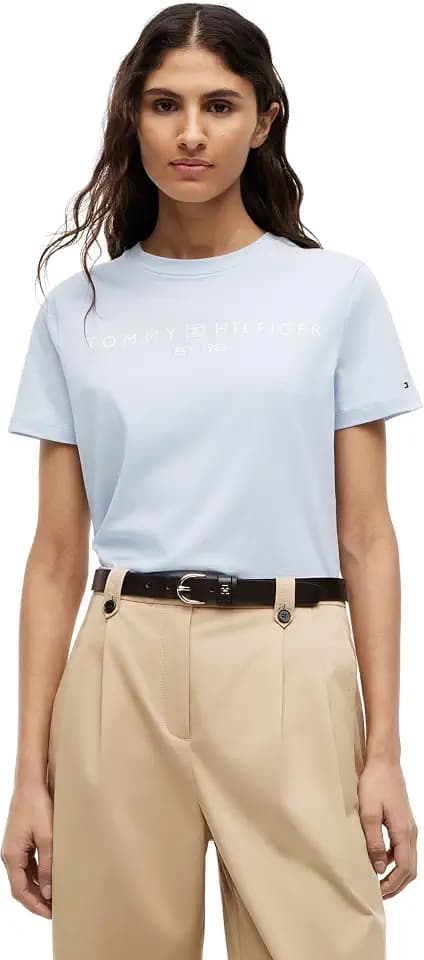 Tommy Hilfiger REG Corp Logo C-NK SS