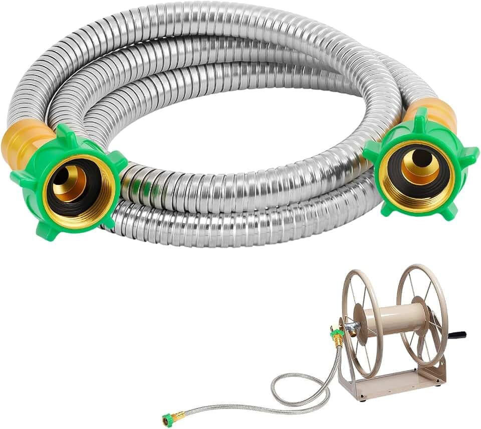 MADHOLLY 5ft Short Garden Leader Hose with Female to Female Connector