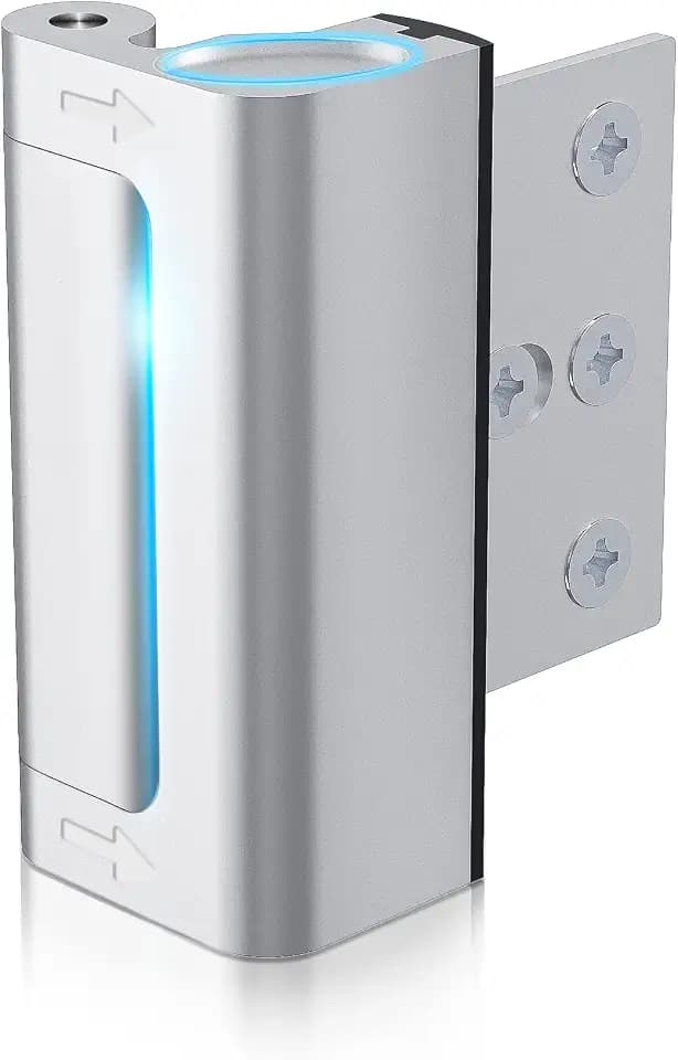 Door Reinforcement Lock, Home Security Door Lock, Child Proof, Silver
