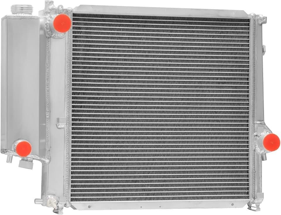 2 Row Aluminum Radiator for BMW E30 E36 318i 318is 318ti Z3 L4 1.9L 1991-1999 1991 1992 1993 1994 1995 1996 1997 1998 1999 All Aluminum Radiator