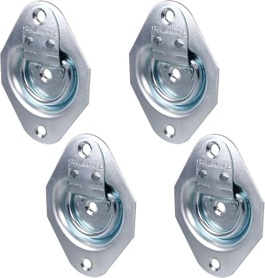 Recessed D-Ring Tiedowns 1,200 lb. Capacity Tie Down - 4