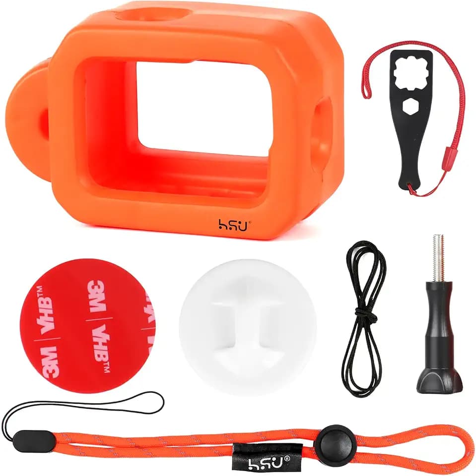 HSU Floaty Case for GoPro Hero 13/12/ 11/10/ 9 Black