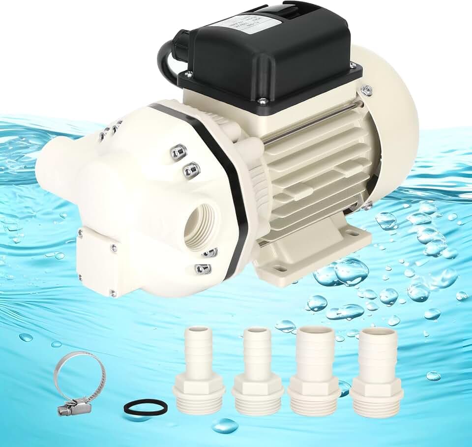 Series Stainless Steel 110V 10GPM DEF Transfer Pump Kit, 40LPM 110VAC 550W 3A
