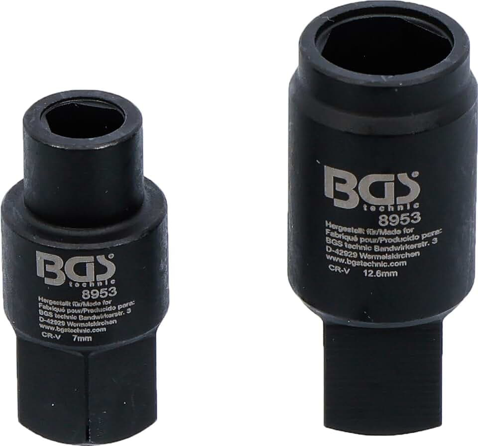 BGS 8953 | Einsätze für Bosch Einspritzpumpen | 3-Kant | 7/12,6 mm