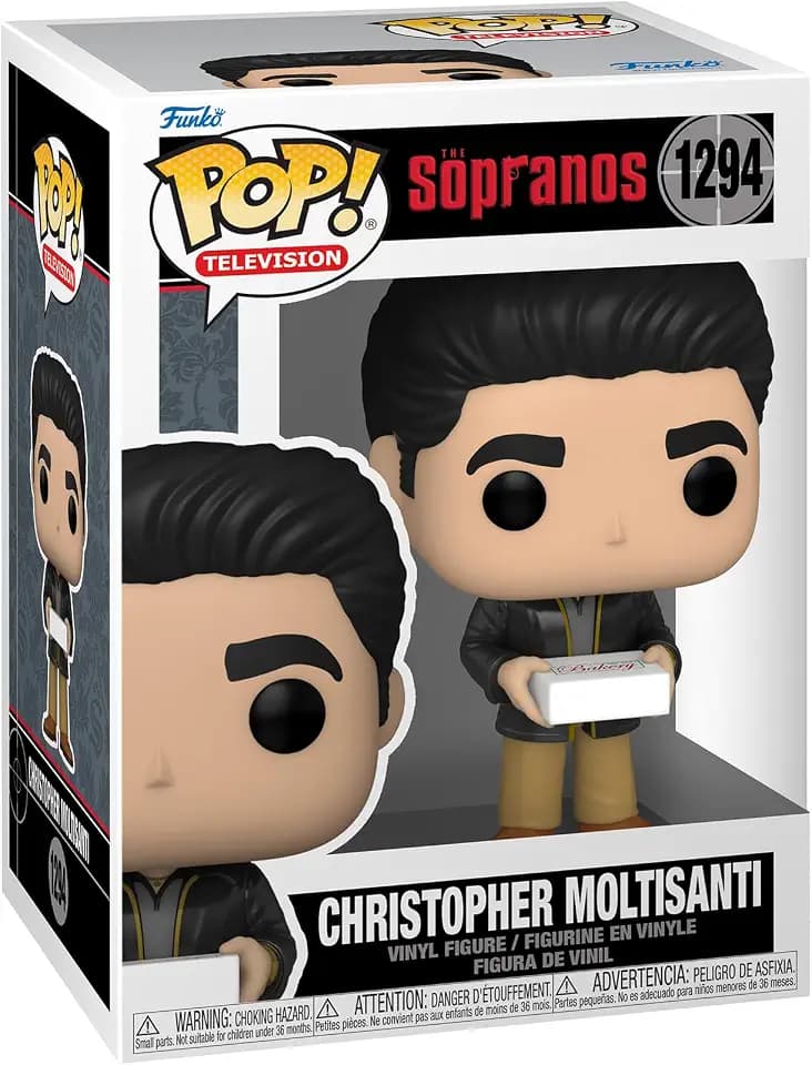 Funko Pop! TV: The Sopranos - Christopher - Vinyl-Sammelfigur - Geschenkidee - Offizielle Handelswaren - Spielzeug Für Kinder und Erwachsene - TV Fans - Modellfigur Für Sammler und Display