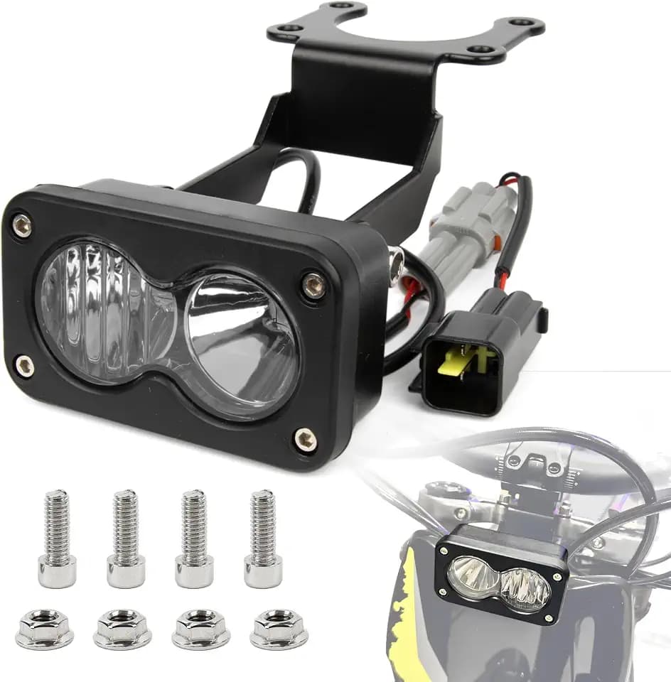 Headlight Kit Dual Beam with Harness &Bracket for Talaria Sting White Light