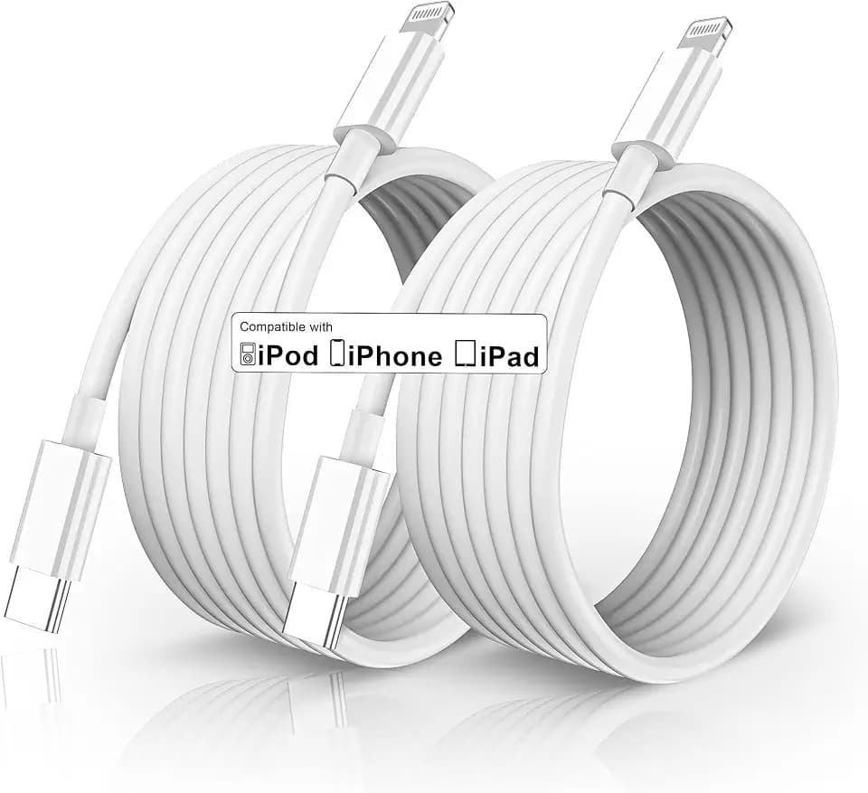 USB C to Lightning Cable, Compatible iPhone 14/13/12/11, Lightning Devices
