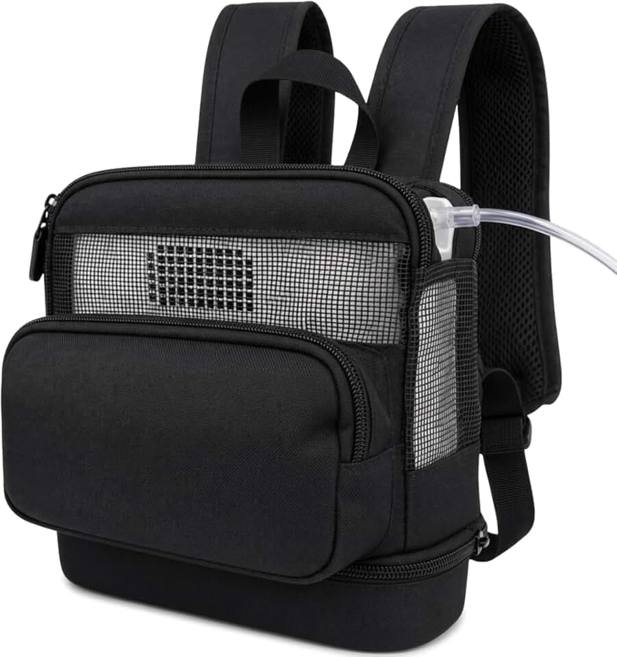 O2TOTES Backpack Fit for Rhythm P2 E6/E7 & React Health POC2000 Models Only