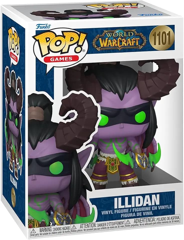 Funko POP! Games: World of Warcraft - Illidan - 1 in 6 Chance of Rare Chase