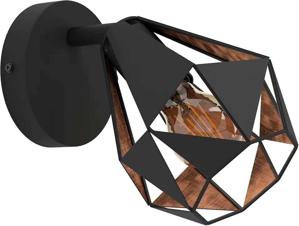EGLO Wandlampe Carlton 7, Wandleuchte innen Wandleuchter