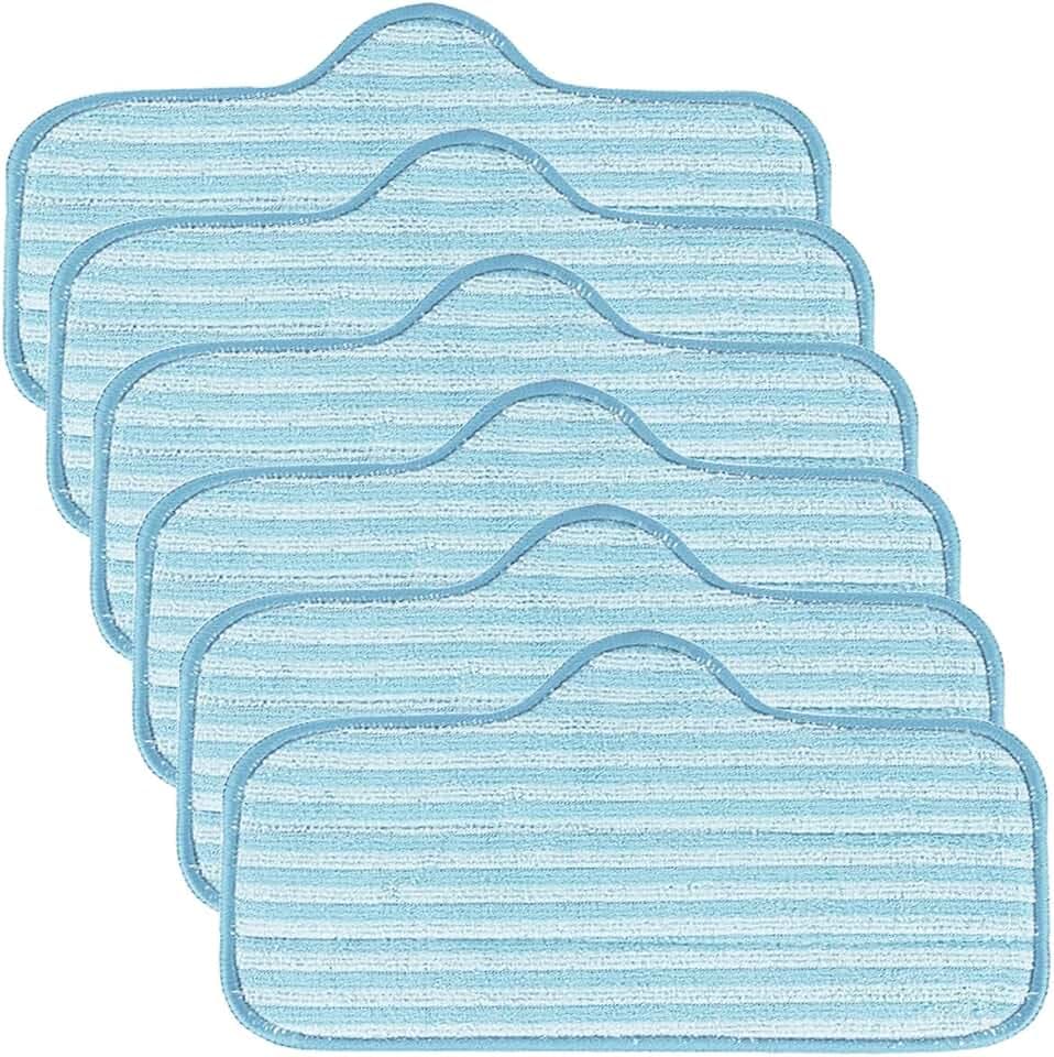 KEEPOW 6er-Pack kompatibel mit Neat Dampfreiniger Mikrofaser-Pads