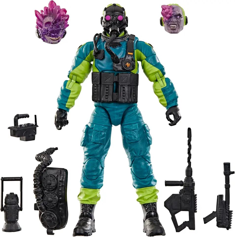 G.I. Joe Classified Series #190, Mole Rat (Stage 2), Collectible 6 Inch Action Figure with 8 Accessories