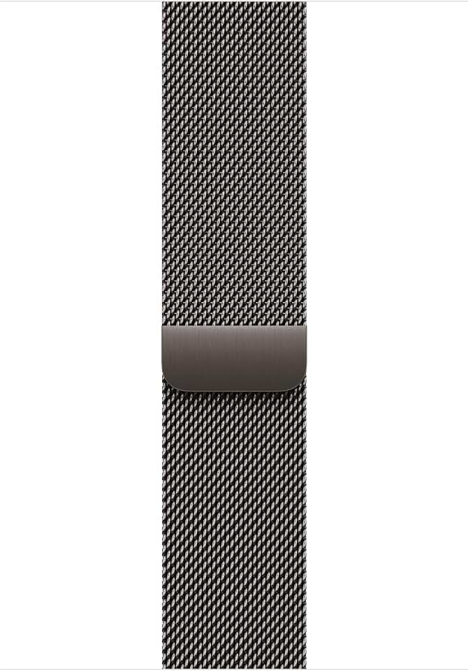 Apple Watch Band - Milanaise Armband - 46 mm - Schiefer - M/L