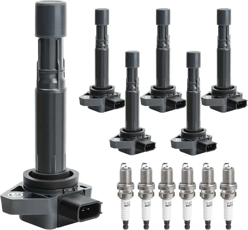 Ignition Coil Pack Spark Plugs Kit fit for V6 3.5L Honda Pilot (06-08)