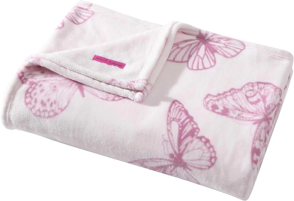 Betsey Johnson - Ultra Soft Plush Twin Size Blanket for Bed or Couch