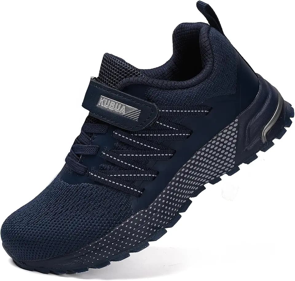 KUBUA Kids Sneakers Lightweight Boys Girls Tennis Shoes