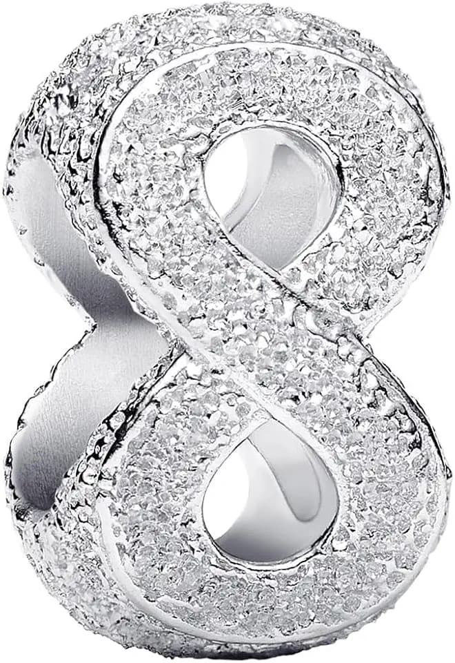 PANDORA Textured infinity 794523C00 Charm Anhänger