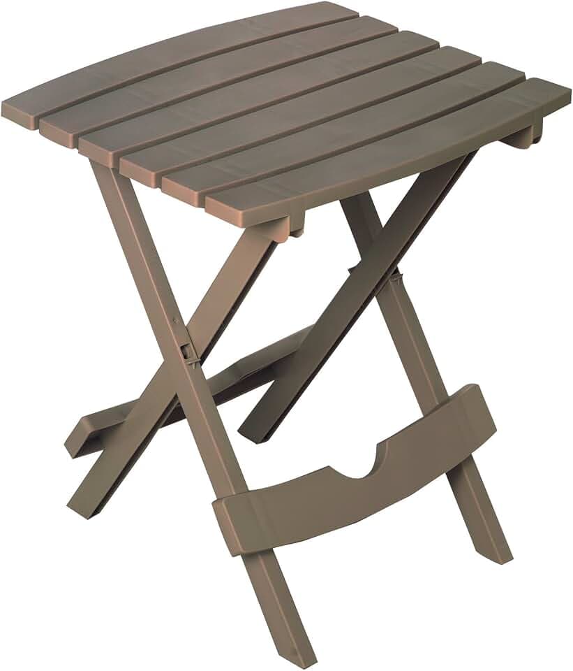 Adams Quik-Fold® Side Table - Portobello