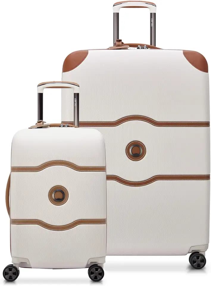 DELSEY PARIS Chatelet Air 2.0, 2-Piece Set (19/28 Inch) Luggage, Angora
