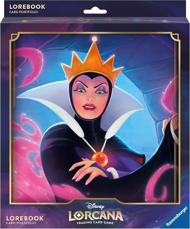Ravensburger Disney Lorcana TCG Sammelkarten für Erwachsene und Kinder ab 8 Jahren - Kartenportfolio Die böse Königin