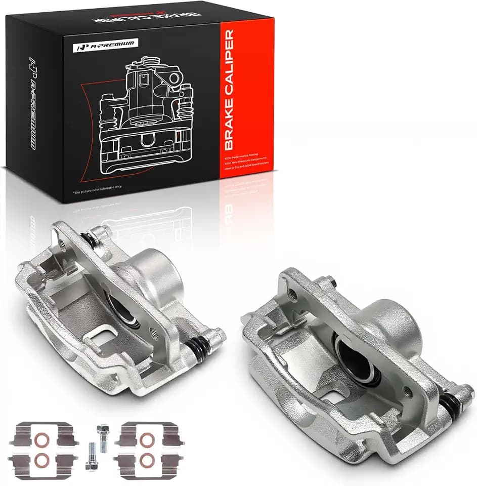 A-Premium Brake Caliper Assembly Replacement for Acura EL Honda Civic Insight 1997-2014 Front Left and Right 2-PC