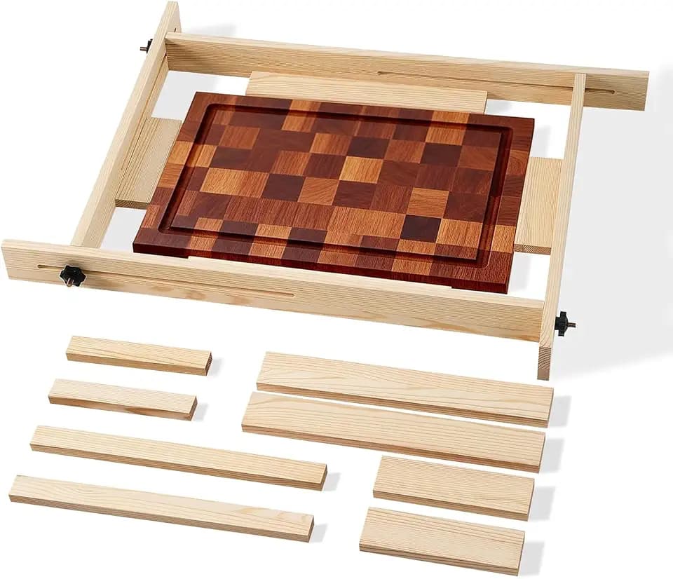 Juice Groove Router Jig for Cutting Boards for Woodworking DIY