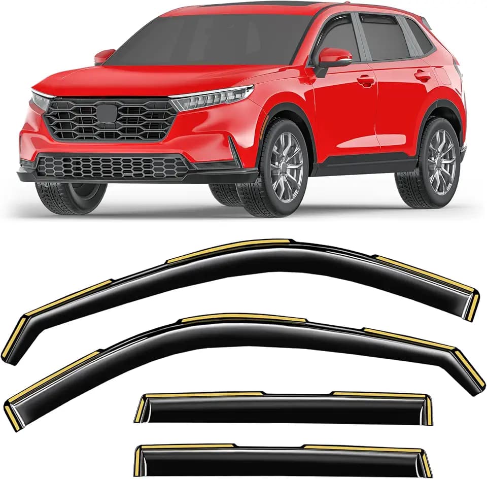 in-Channel Window Visors Rain Guards for Honda CR-V CRV 2023-2026