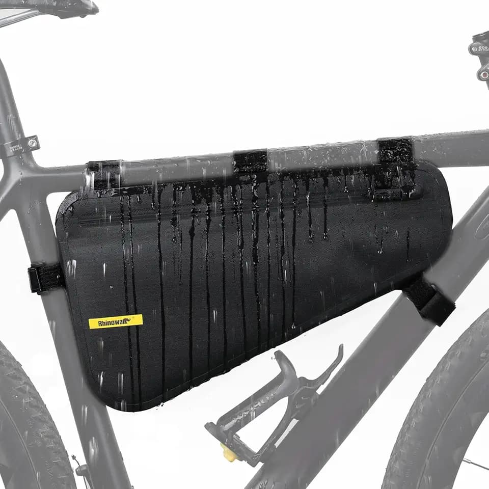 Rhinowalk Fahrrad Rohrtasche Rahmentasche Triangeltasche Wasserdicht Dreieck Fahrradtasche für Mountainbike Rennrad