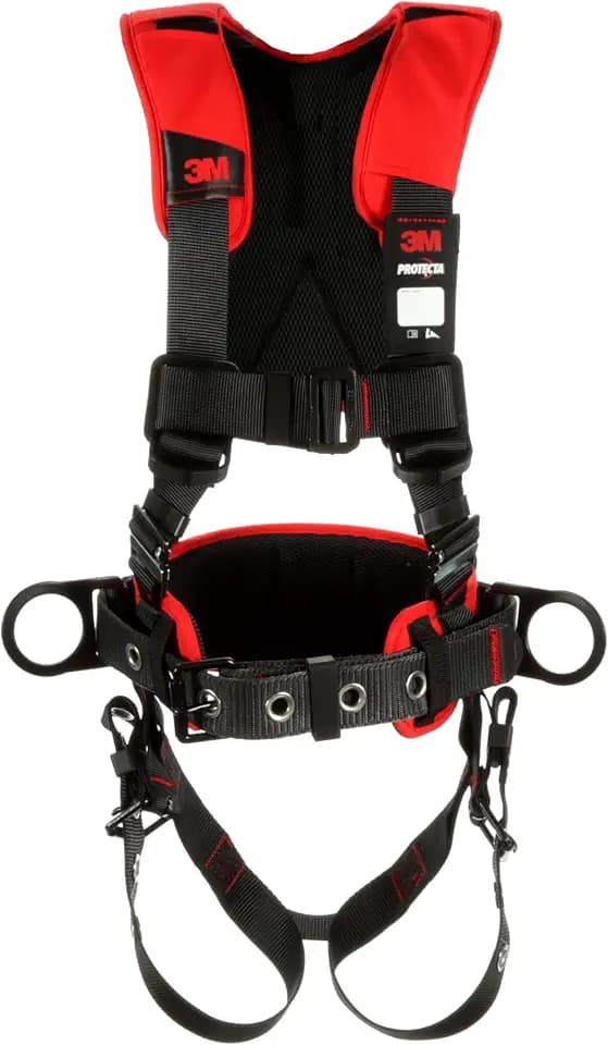 3M Protecta Comfort Construction Style Full Body Positioning Harness, M/L