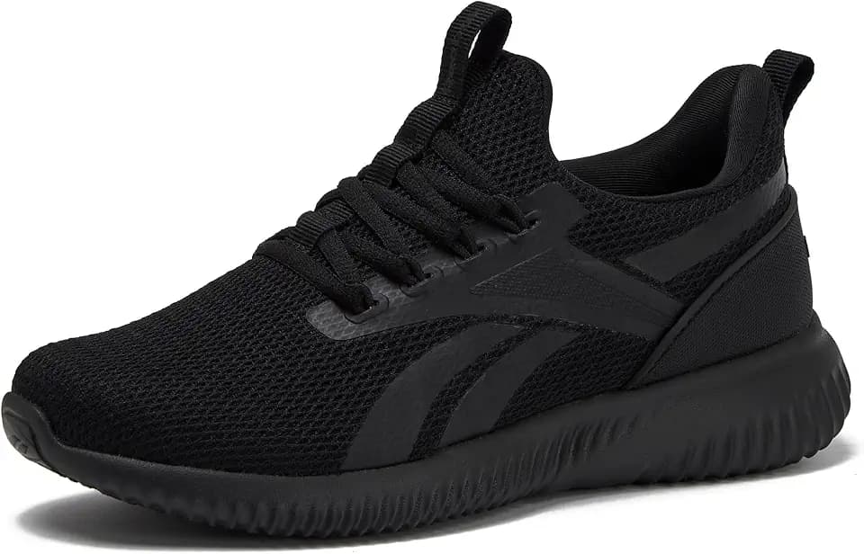 Reebok Karman Flow Slip On Womens Sneakers, Tennis Walking Shoes Women - Black, White, Navy or Pink