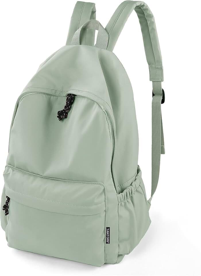 TANTOMI Schulrucksack für Damen, legere Schultaschen, Teenager, Mädchen, Jungen, leicht, College, 35,6 cm, Laptoptasche für Damen, Rucksack, Unisex, Rucksack für Schule, Reisen, lässig, Tagesrucksack