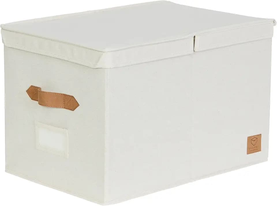 LOVE IT STORE IT Premium - Aufbewahrungsbox mit Deckel XL, beige