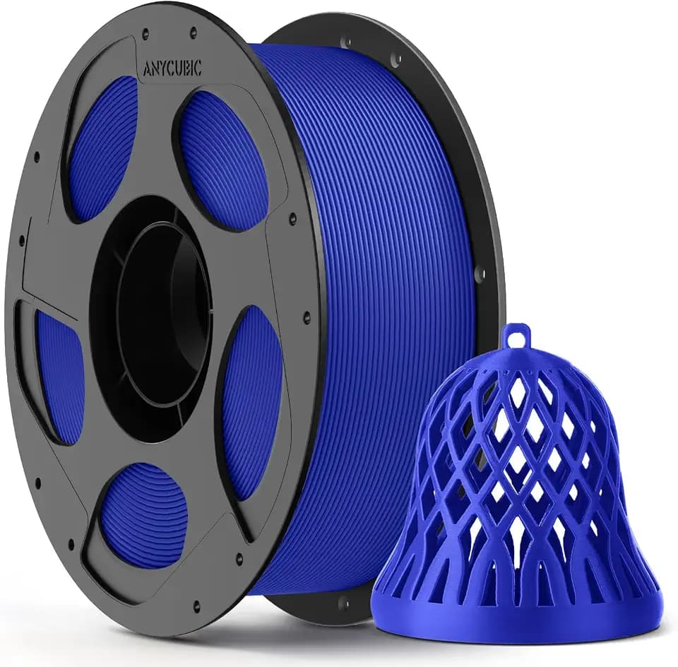 ANYCUBIC Refill PLA und Spool Kit 1KG Blau, Für die meisten 3D Drucker