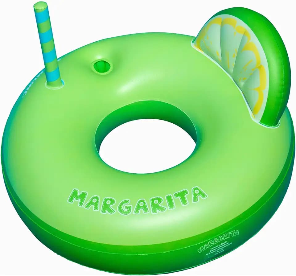 Swimline Pool Ring – Inflatable Lounge Float with Fun Design for Adults & Teens – Durable Vinyl Ring for Pool, Lake, or Beach – Easy to Inflate and Store