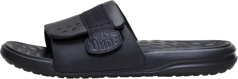 HEYDUDE Men's Wave ALT Slide | EVA Sandal Adjustable Hook And Loop Strap