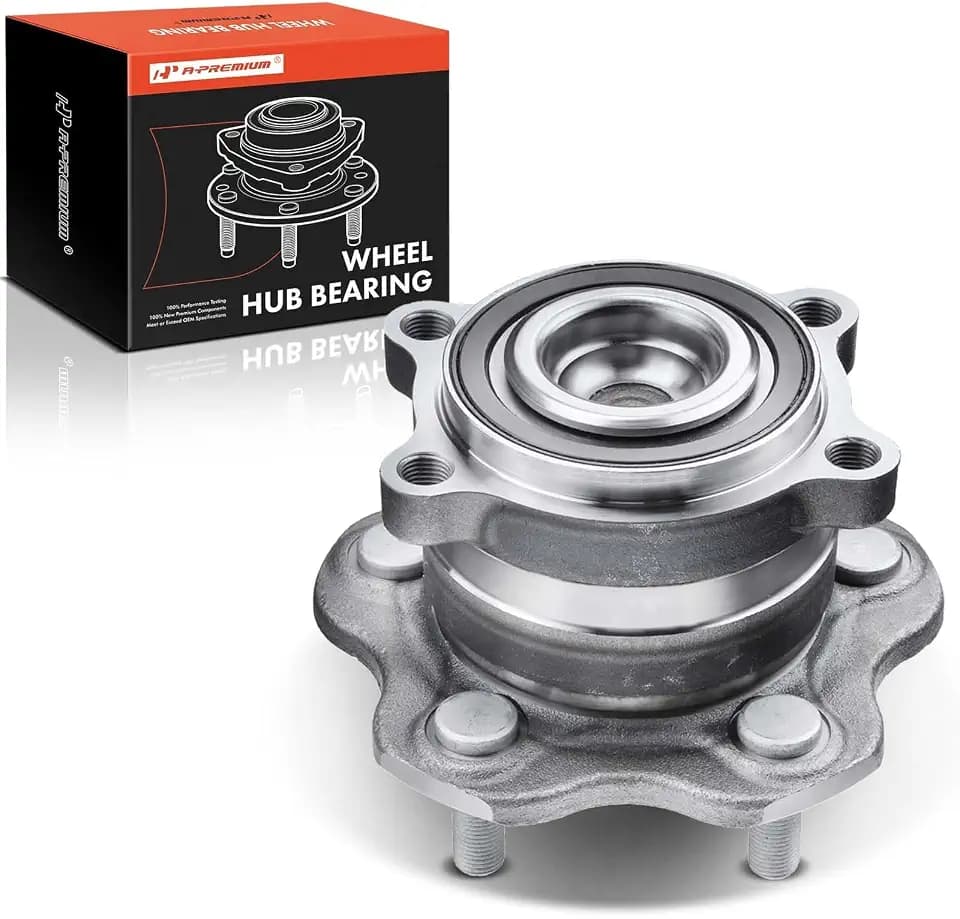 A-Premium Rear Wheel Bearing and Hub Assembly with 5-Lug
