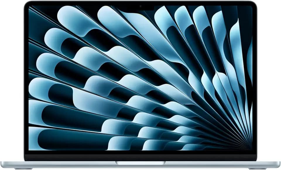 Apple 2026 MacBook Air 13-inch Laptop with M5 chip: Built for AI, 13.6-inch Liquid Retina Display, 24GB Unified Memory, 1TB SSD, 12MP Center Stage Camera, Touch ID, Wi-Fi 7; Sky Blue