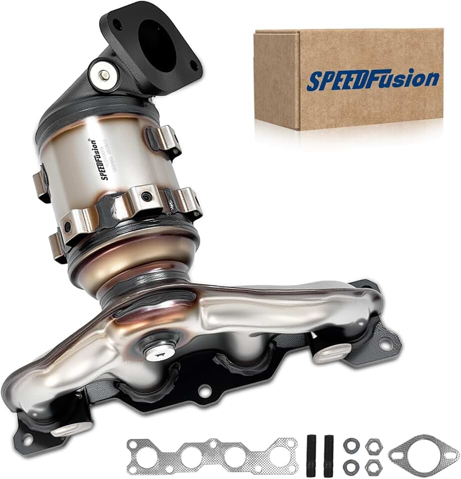 Catalytic Converter Compatible with 2009-2015 Hyundai Sonata, Kia Optima L4 2.4L, 2010-2013 Kia Forte/Forte Koup L4 2.0L/2.4L Catalytic Convertor (EPA Compliant)