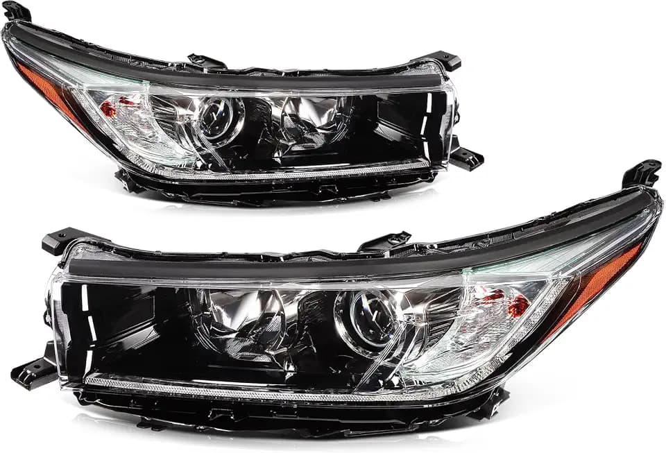 Headlight Assembly Fit for Toyota Highlander 2017-2019