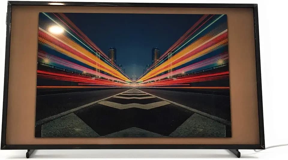 Samsung LS03T The Frame 80 cm (32 Zoll) QLED Lifestyle Fernseher (Art Mode, Full HD, Dual LED, HDR 10+, Smart TV) [Modelljahr 2020]