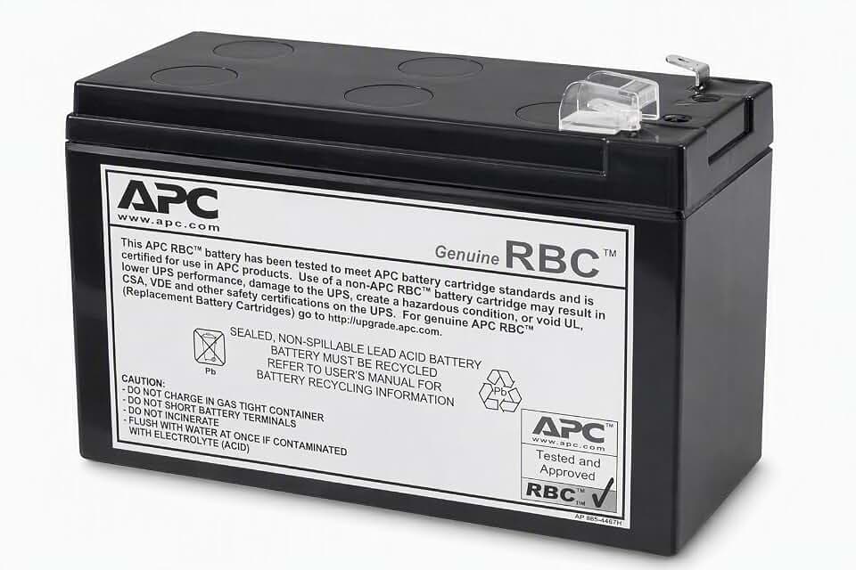 APC APCRBC110 Replacement Battery Cartridge #110 USV-Akku (1 x Bleisäure)