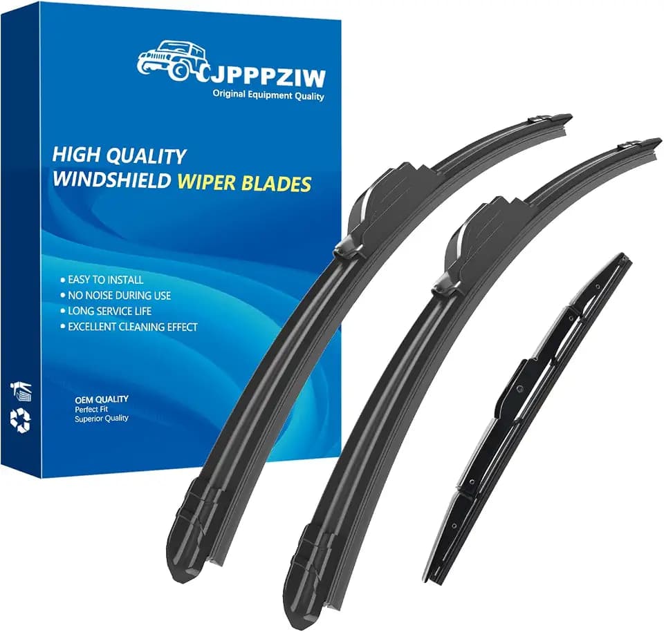 Windshield Wipers-24"+20"+10" Replacement for 2018-2023 Chevrolet Chevy Traverse/2017-2023 GMC Acadia OEM Quality Premium All-Season Front Rear Wiper Blades (Pack of 3)
