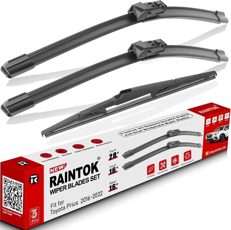 3 Pack Windshield Wiper Blades Replacement for Toyota Prius 2016-2022