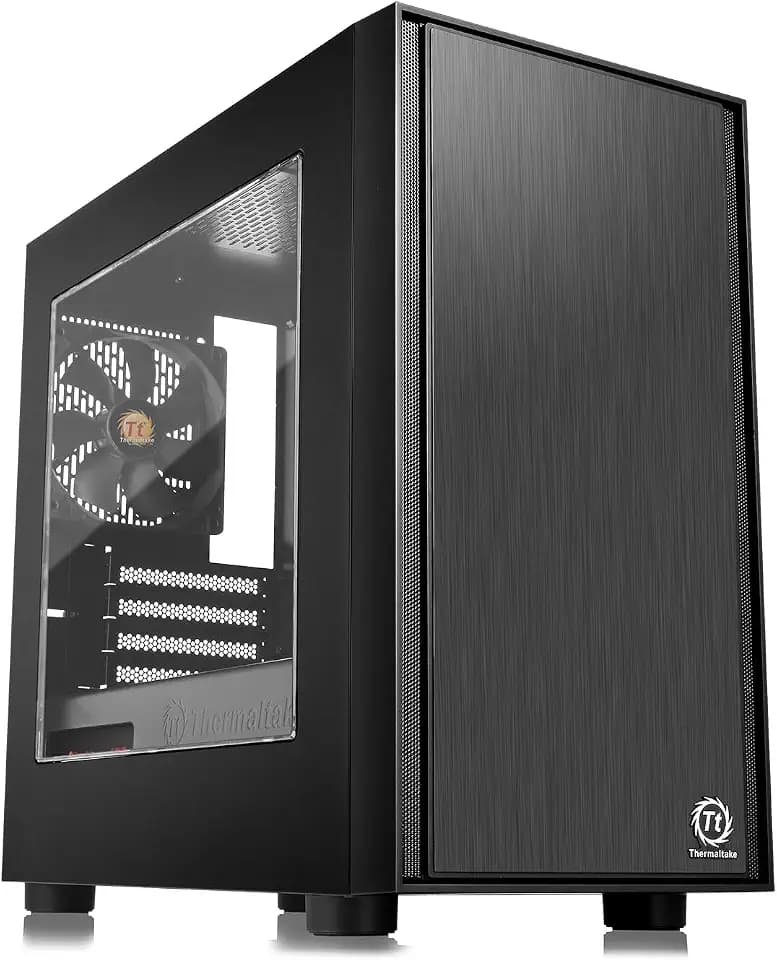 H17 Window Version Micro-Tower Case + PSU Combo; 450W PSU; 1 x 120mm Fan Included; P/N: CA-3J1-45S1WU-00; 3-Year Warranty