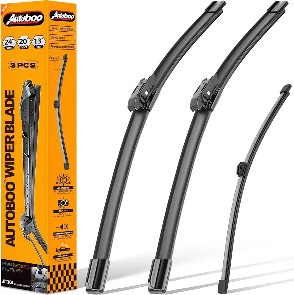 AUTOBOO Windshield Wiper Blade Replacement for BMW X2 2018-2022