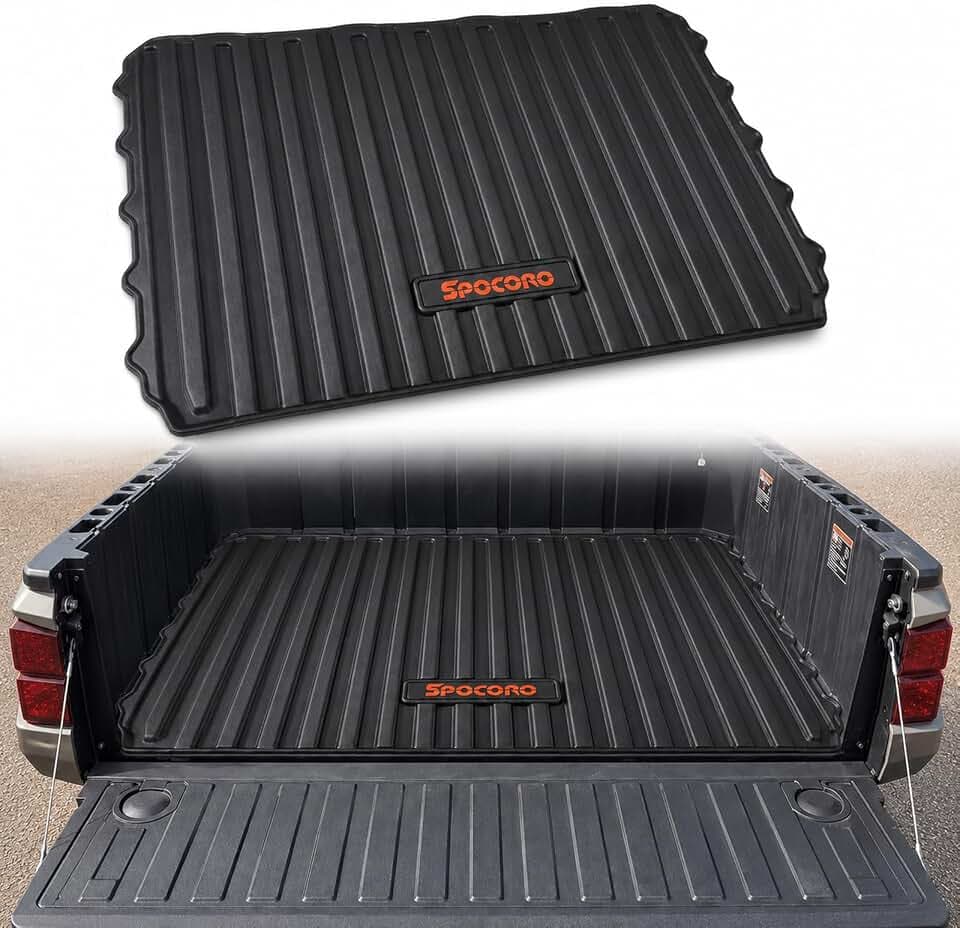 Cargo Bed Mat Liner Compatible for Polaris Ranger 1000/1000 XP/Crew/Kinetic
