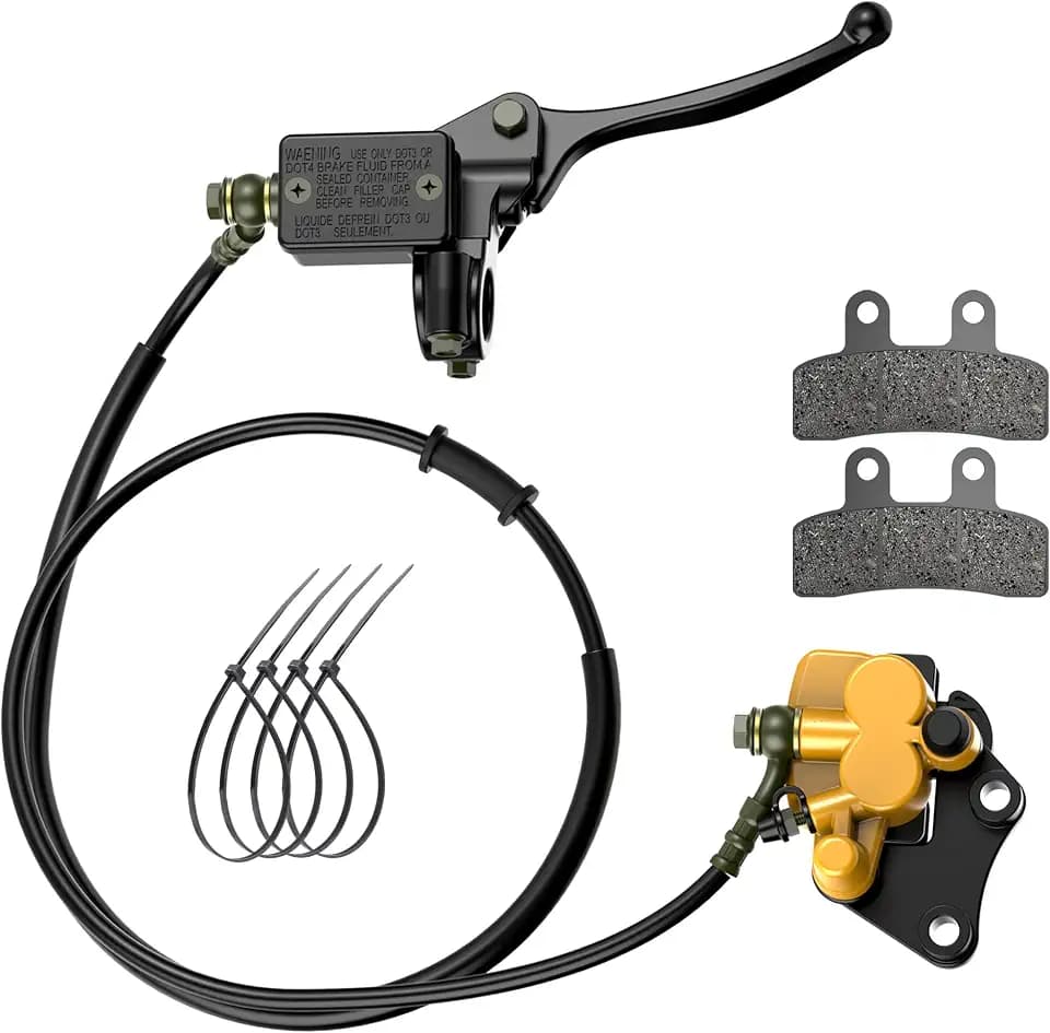 Front Disc Brake Caliper Master Cylinder for 50cc-125cc Dirt Pit Bike